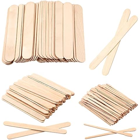 JANYUN 150 Pcs Eyebrow Waxing Applicator Kit Cover