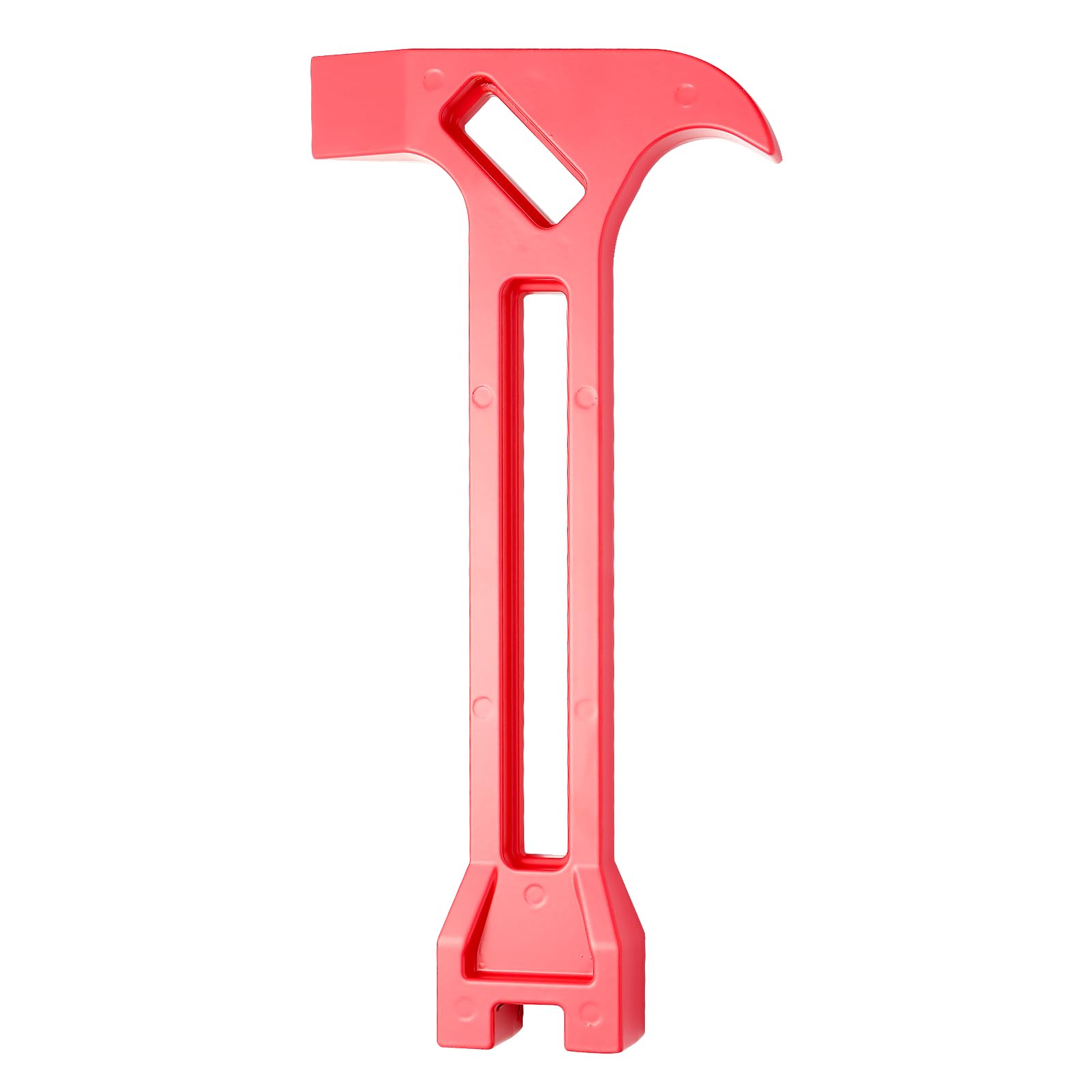4-in-1 Emergency Tool – Gas & Water Shut Off Wrench, Non-Sparking Pry Bar, Earthquake Survival Tool – Firefighter-Designed, for First Responders & Home Safety?Red?