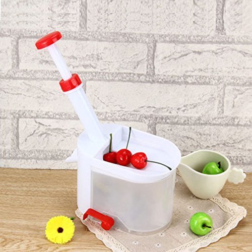 Gr8 Home Cherry Pitter - Recipiente de esquina para eliminar semillas de piedra, para aceites, utensilios de cocina, utensilios de cocina