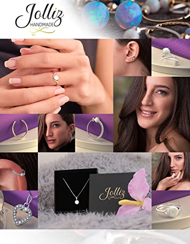 Jolliz Tiny Silver Nose Ring - Snug 7Mm Hoop 20 Gauge Piercing – Dainty 925 Sterling Silver Nose Piercings – Body Jewelry Piercing Hoops thumb #5