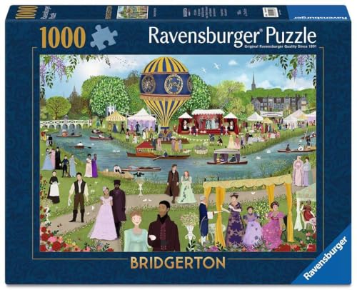 Ravensburger - Puzzle Adulte - Puzzle 1000 pièces - Voir et être vu/Bridgerton - Adultes et Enfants à partir de 14 Ans - Puzzle de qualité supérieure -...