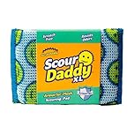 Scrub Daddy Scour Daddy XL, Scourers Non Scratch Scrubbing Sponge, Scouring Pads, Kitchen Sponges for Dishes, Dishwashing Pan Scrubber, Cleaning Supplies, Dish Sponges for Washing up