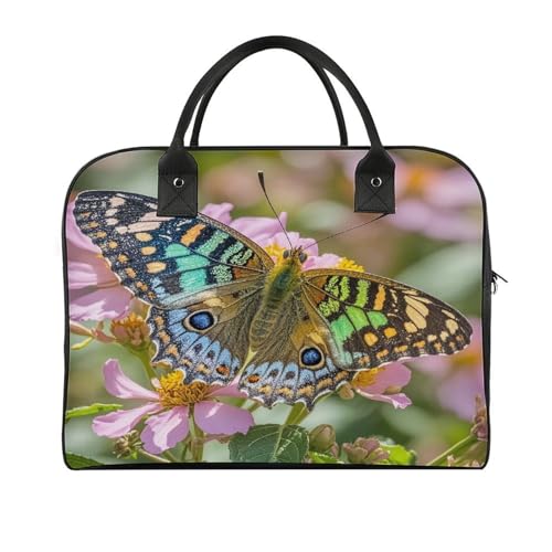 Bolso tipo Tote ajustable de nylon con cremallera miniatura 1