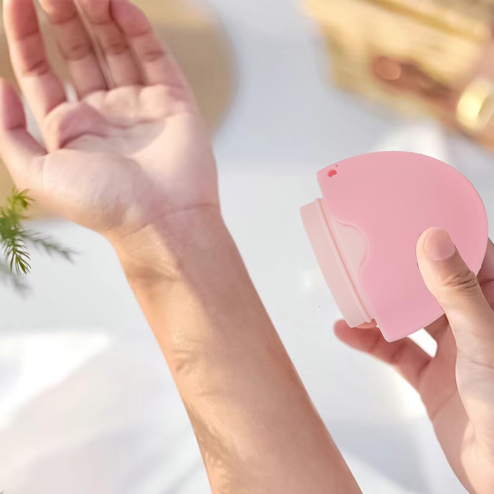 Applicateur de crème solaire portable pour adultes et familles, enfants avec rouleau et éponge rechargeable, ensemble de pinceaux Sunblock Buddy avec capuchons de protection, applicateur de lotion
