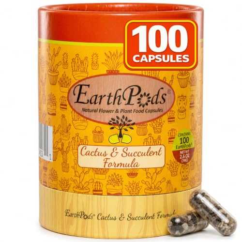 EarthPods® Bio-Organic Succulent & Cactus Fertilizer Capsules | Christmas Cactus Food