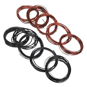 iplusmile 10 Stück Bonsai-Trainingsdraht Aluminium