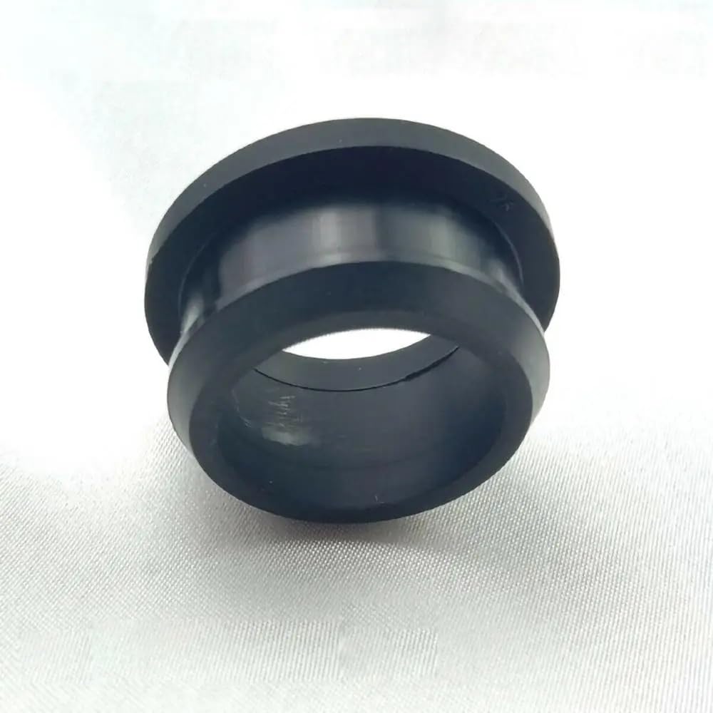 Xibio One Color Black 4.5Mm-50.6Mm Silicone Rubber Grommet Hole Plugs End Caps Bung Wire Cable Protect Bush(48.6-Bore42.5mm-1Pcs)