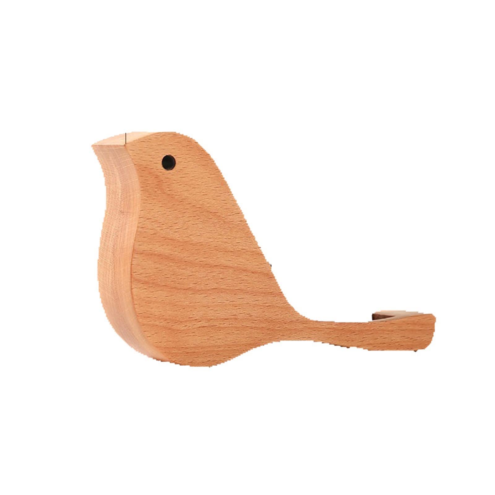 Wcxozerty Natural Business Card Holder Desk Business Card Holder Wood For Office Home(Natural)