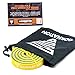 GORNATION Bandas de Resistencia Premium de Doble Capa con Curso de Video y Bolsa - Banda de Fitness para Crossfit, calistenia y Fitness (2 - Amarillo (10-30kg Resistencia))