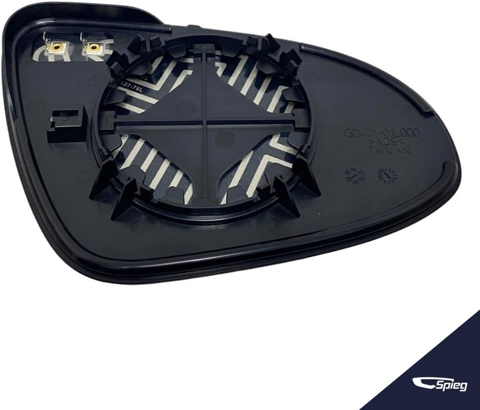 Spieg Driver Side Mirror Glass for Toyota Corolla 2014-2019 Heated w/Backing Plate | Left Side View Mirror Glass Compatible with OE 87961-02F30