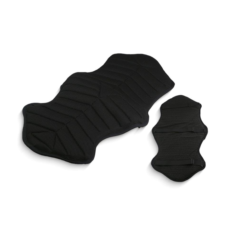 Cuscino per sedile doppio per moto, isolamento termico fresco e traspirante(1Pcs)