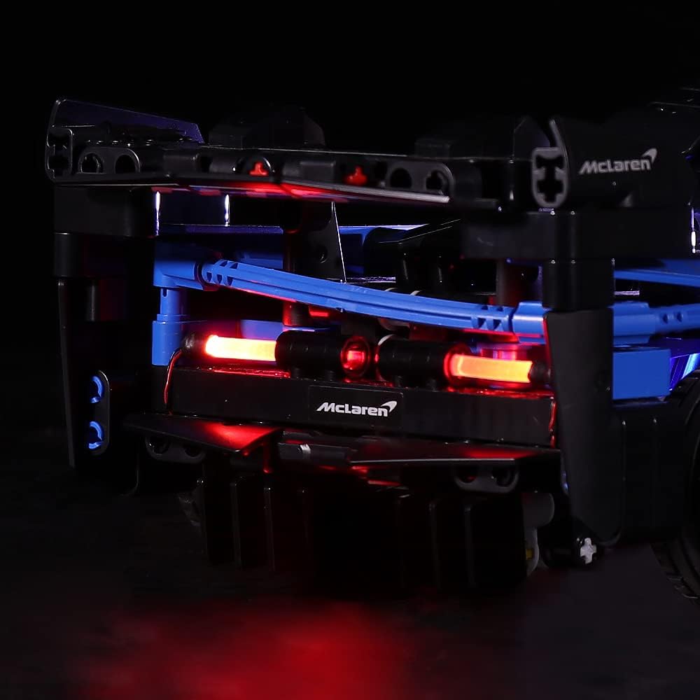 VONADO LED Light Kit Compatible with Lego McLaren Senna GTR, DIY Lighting for Lego Technic Cars