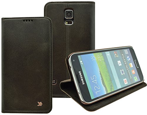/ Samsung galaxia S5 Neo   Funda de tipo libro style (Slim Fit) Wallet funda de cuero para