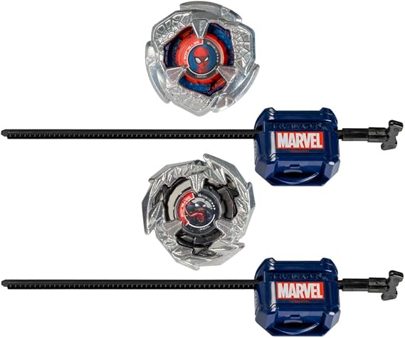 Beyblade X, Marvel Collaboration Multipack, Set Spider-Man 3-60F vs. Venom 3-80N