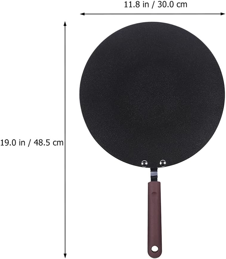 Hemoton Infinity Pot Household Pizza Pan Household Cooking Pan cake Pizza cake Cooking Frying Omelette Home Non-stick Kitchenware Utensil