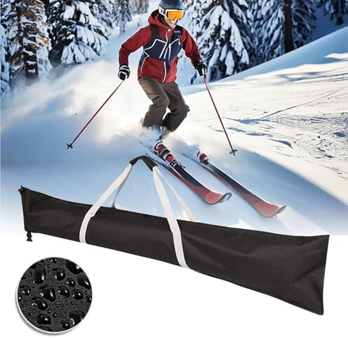 Bolsa de esquí impermeable de tela Oxford 420D para tablas de hasta 175 cm 3