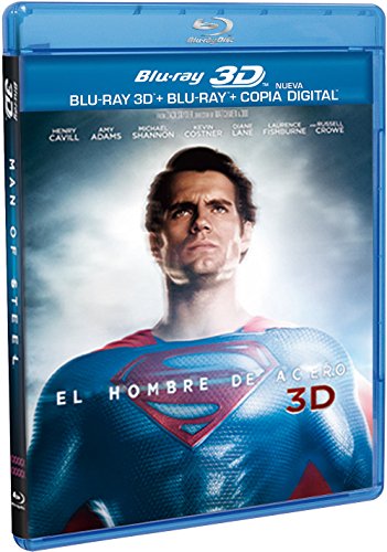 El Hombre de Acero (Bd 3d + Bd 2d + Copia Digital)...