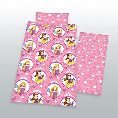 Juego de sábanas Disney Princess Microfibra 90 - 105 Cm (Microfibra, 105 cm) Cover