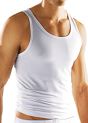 Preisvergleich Produktbild Mey - Herren Athletic Shirt ''Dry Cotton'' Weiss ohne Arm (Unterhemd) 7