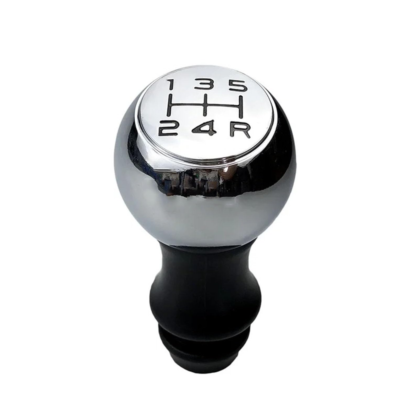 Ahhccne Silver A Car Gear Shift Knob For Peugeot Partner 2008-2018, Car Gear Shift Knob