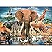 Produktbild DAM 3DPuzzles 3DDAMPrime 3D Puzzle 61x46cm-500pcs: African Oasis, in Box 31x20x5cm, 6+, Mehrfarbig (500)