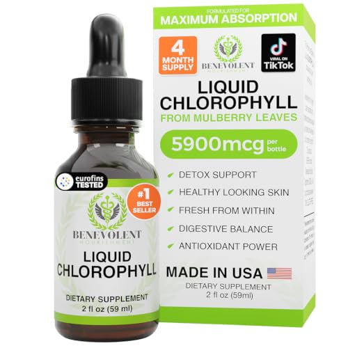Benevolent Chlorophyll Liquid Drops for Internal...