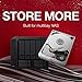 Seagate IronWolf Pro 8TB NAS Internal Hard Drive HDD – CMR 3.5 Inch SATA 6Gb/s 7200 RPM 256MB Cache for RAID Network Attached Storage, Data Recovery Service – Frustration Free Packaging (ST8000NE001)