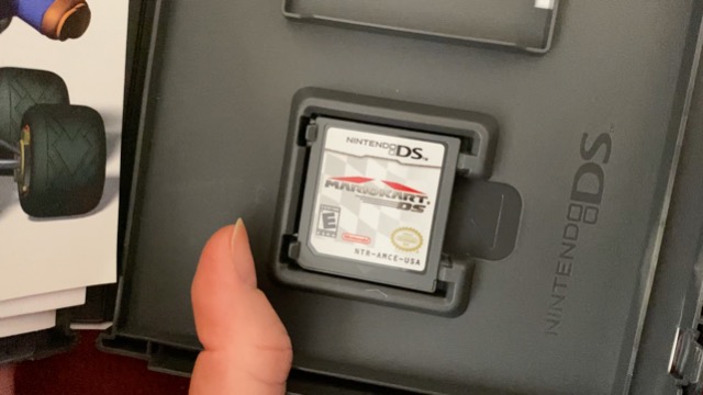 Mario Kart DS game case