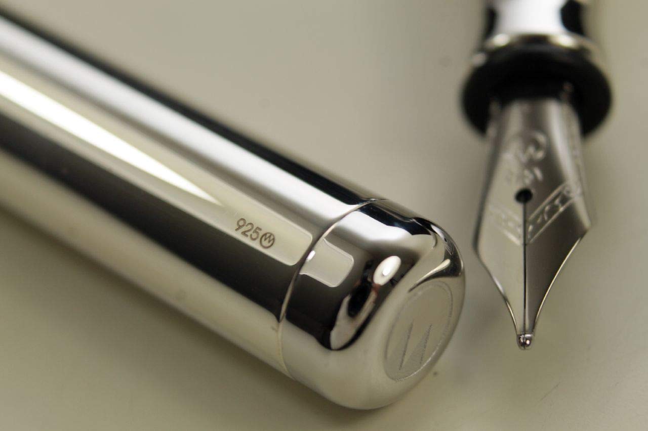 Waldmann Voyager Hochglanz-Poliert Füller 925 Sterling-Silber