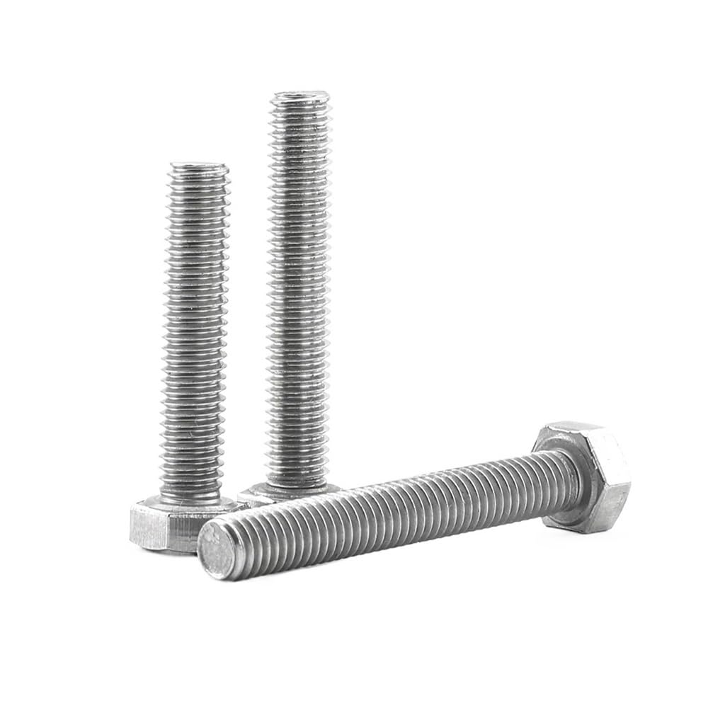 1PC M4 M5 M8 Externe Hexagon Kopf Schrauben Sortiment Kit mit Muttern Scheiben Edelstahl(M5)