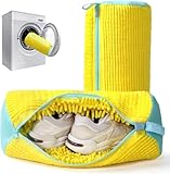 GROPOTIT Shoe Washing Machine Bag Shoe Wash Bag, 360° Cleaning, Reusable Washbag With Zip Laundry...