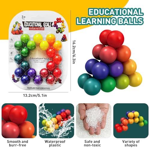 Fidget Toys for Adults, Sensory Toys for Autism, Stress Balls Toys for Travel Toys, Stocking Stuffers for Adults Halloween Party Favors Gifts - Image 3