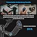 FeiyuTech SCORP 3 Gimbal Stabilizer, 3-Axis Camera Stabilizer for DSLR & Mirrorless, 7.72lb Payload, AI Tracking & Light, Detachable Handle for Low-Angle, Native Vertical for Sony A7SIII, Canon, Nikon