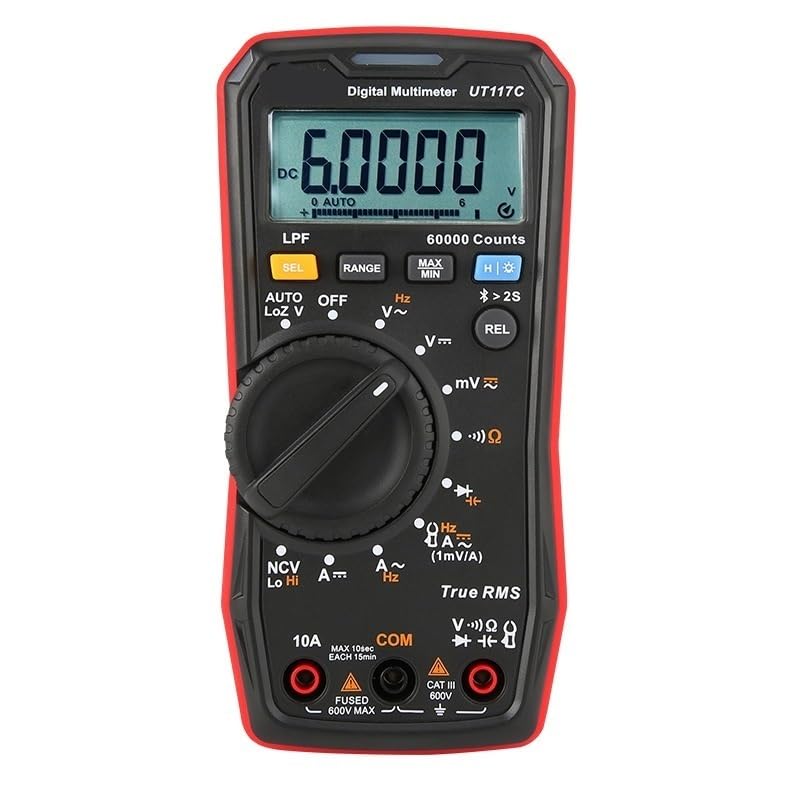 Multimetr cyfrowy Bluetooth Profesjonalny tester napięcia prądu AC/DC Multimetro z automatycznym zakresem