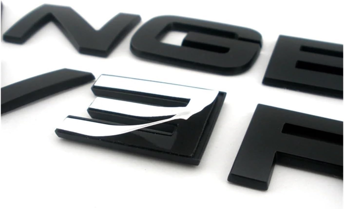 Rover Sport Grill Logo Lettere Badge Emblem Gloss Black