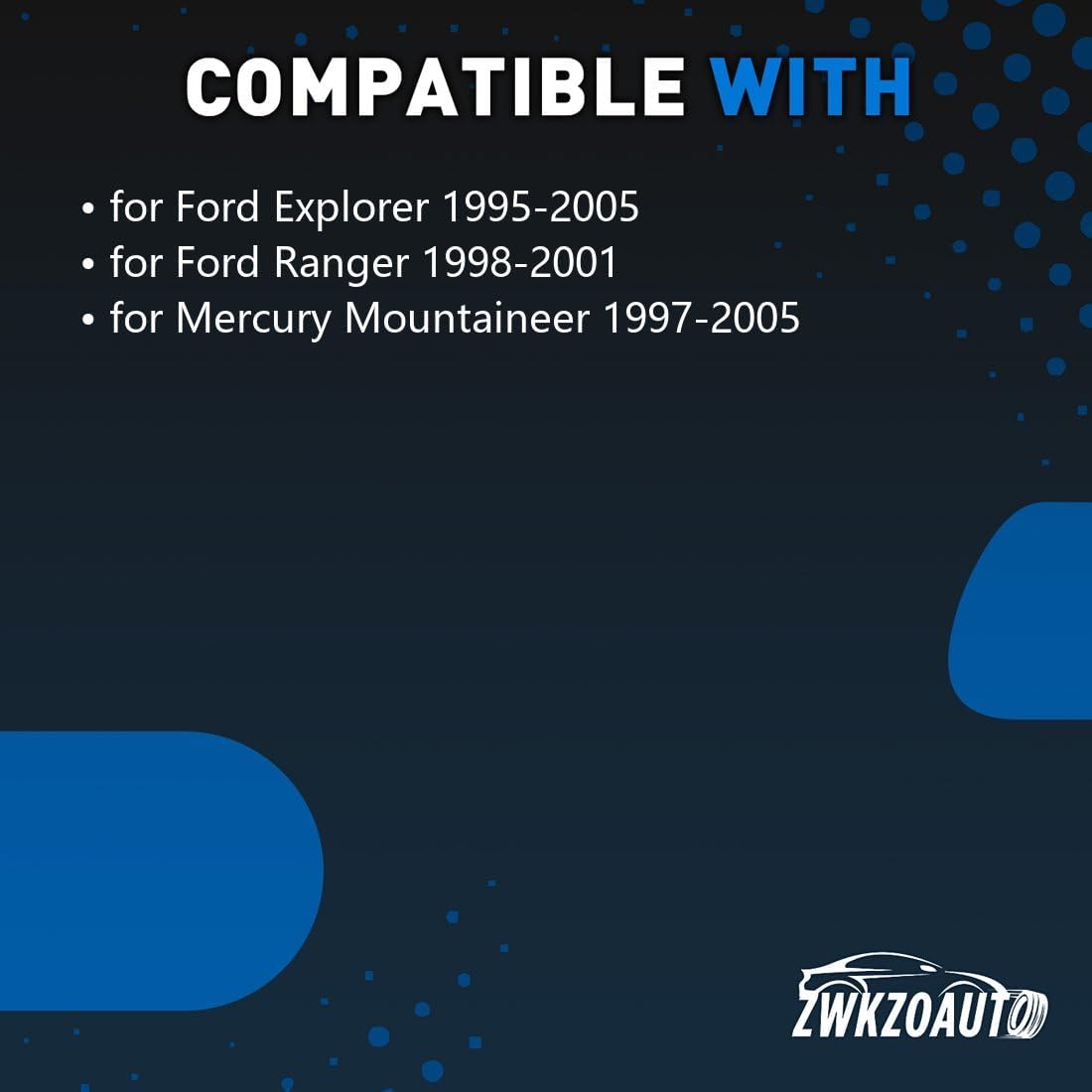 Front Lower Control Arm Bushing Kit Suspension Replace# TK8705 for Ford Ranger 1998 1999 2000 2001 (2.5L 3.0L 4.0L), for Ford Ranger 2.3L 2001