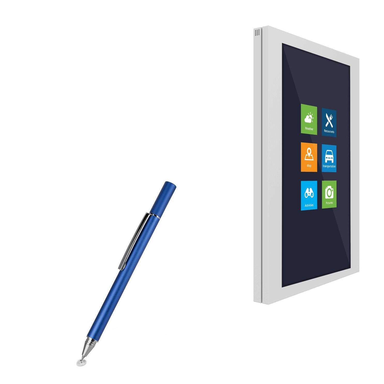 BoxWaveStylus Pen Compatible with Meridian Presenza Lite (55 in) - FineTouch Capacitive Stylus, Super Precise Stylus Pen - Lunar Blue