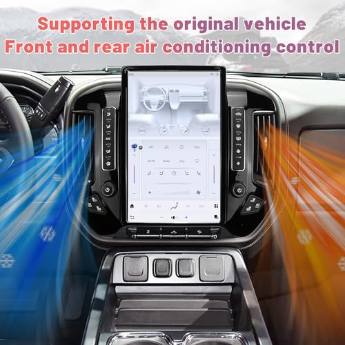 Radio Android 13 14.4" para Chevrolet Silverado/GMC Sierra miniatura 7