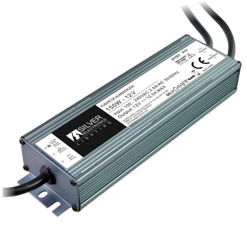Alimentation électrique 150W Silver Electronics gris pour appareils domestiques