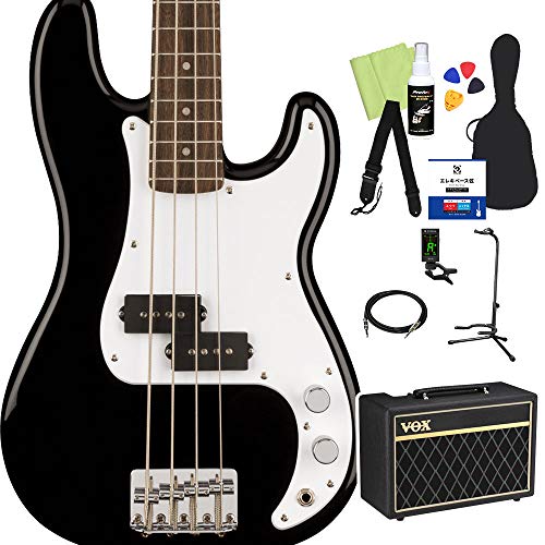 Squier by Fender Mini Precision Bass x[X S12_Zbg yVOXAvtz Black vVWx[X ~jTCY XNC[/XNCA
