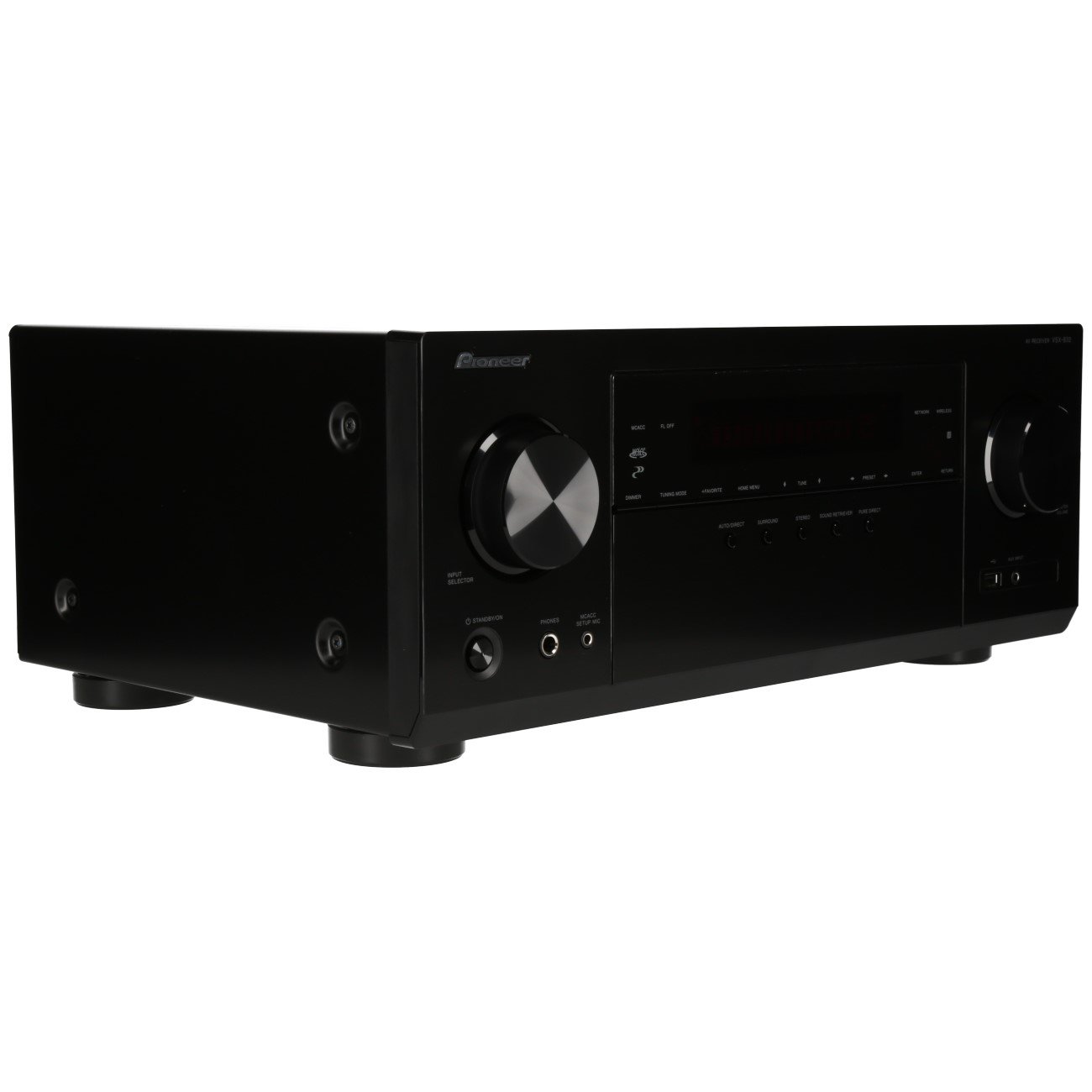 Pioneer VSX-832(B) Récepteur AV 5.1 canaux (Amplificateur HiFi 130 W/Canal, Multiroom, WiFi, Bluetooth, Hi-Res Audio, Dolby TrueHD-DTS:X, Services de Streaming, Radio Internet), Noir