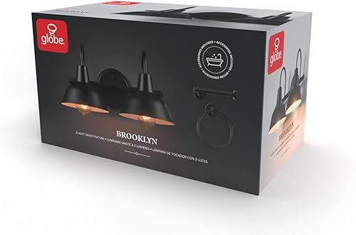 Miniatura 9 de Globe Electric 51415 Camden - Juego de baño (5 piezas)