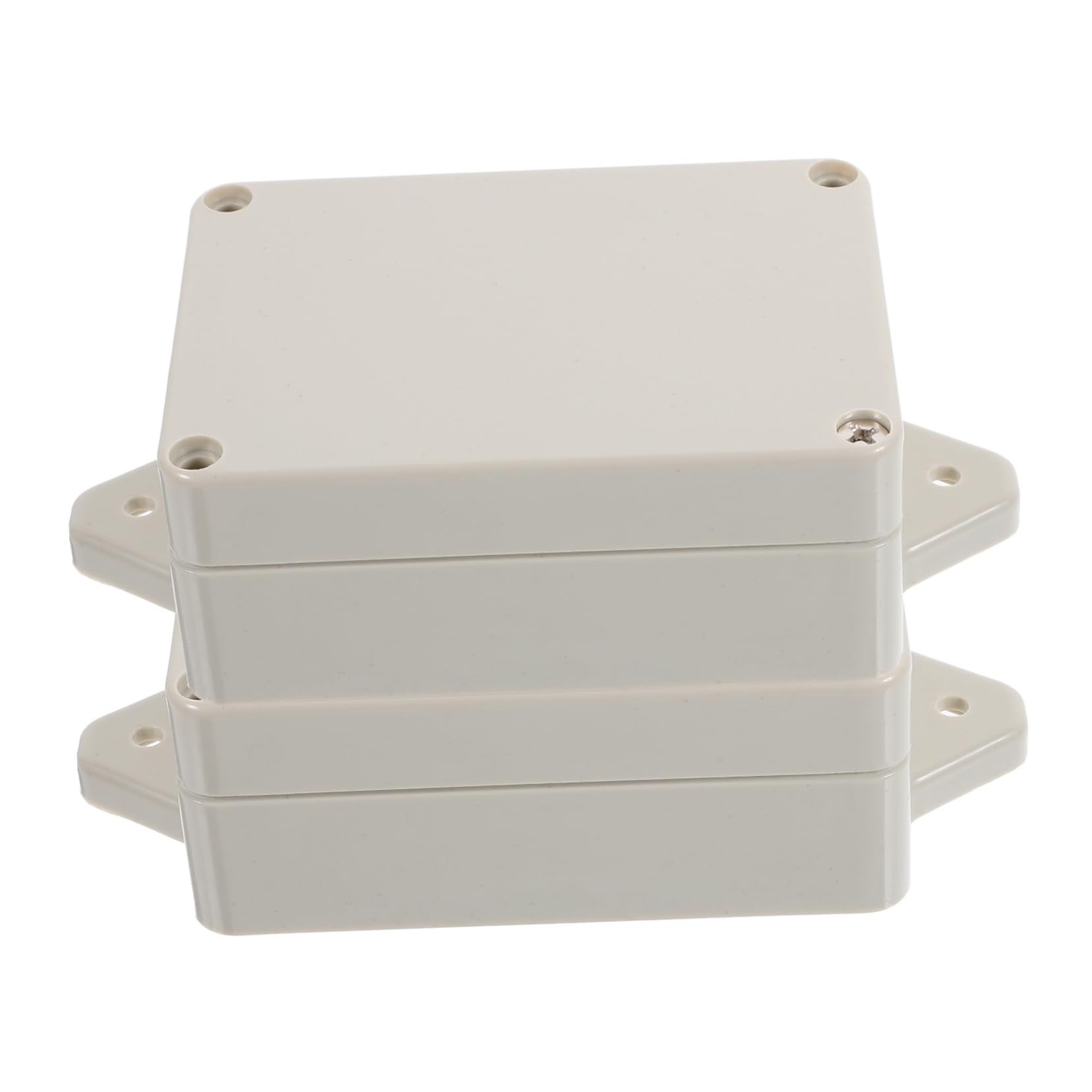 Homoyoyo 10pièces Boîte De Jonction Électronique Étanche De Boîtier Plastique Pour Projets Électriques Extérieurs Résistant Et Pratique Pour Applications Diverses