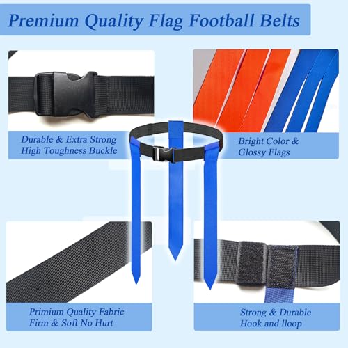 50% Off 16-Pack Flag Football Set: Belts & Flags - Image 4