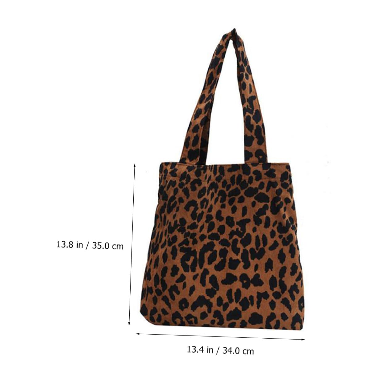Healeved Bolso De Hombro Para Mujer Bolso Tote Estampado De Leopardo Bolsa De Almacenamiento Para Uso Diario