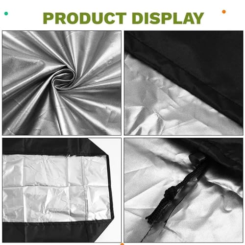 Funda impermeable 420D para esparcidor de césped miniatura 2