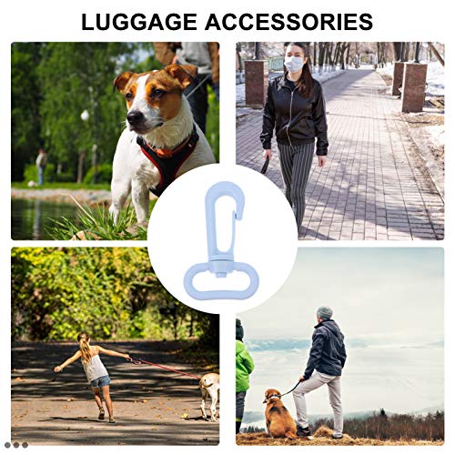 Aboofan 20 peças de ganchos giratórios para animais de estimação, fivela, coleira para cães, chaveir