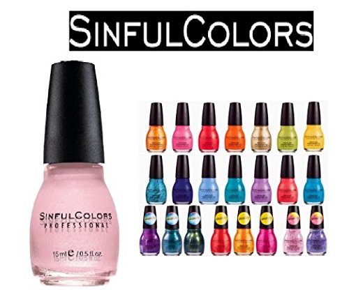Beautiful Set of 30 Sinful Colors Finger Nail Polish Color Lacquer - Colors Listed below