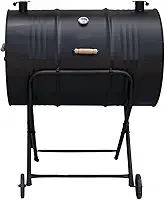 Churrasqueira a Bafo Grill Tambor e Termômetro 200L C/Rodas