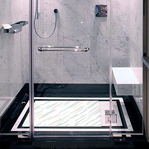 Tapis de douche antidérapant facile à nettoyer pour aînés - 7